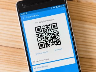 A QR code