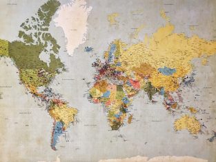 A map of the world