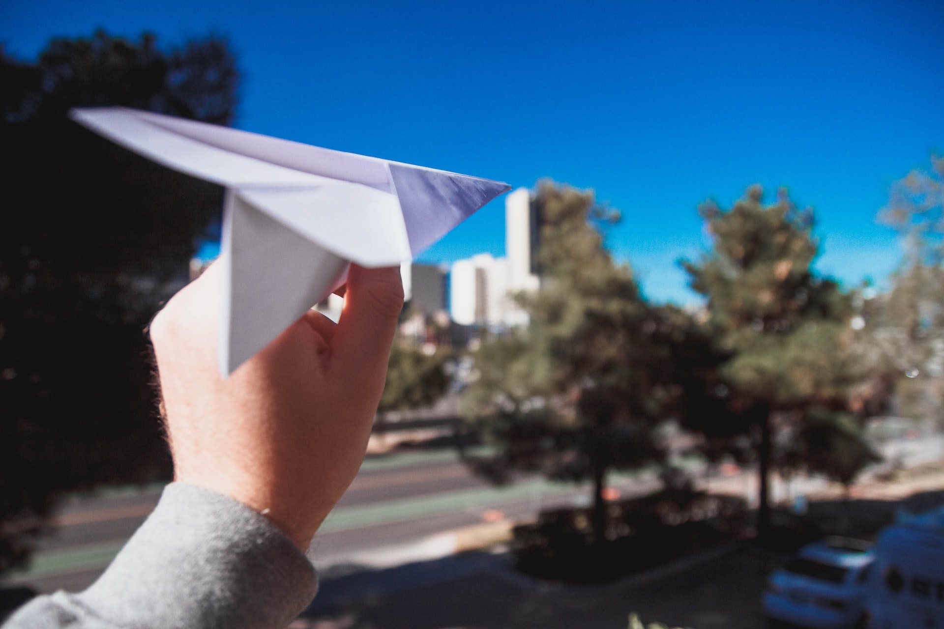 Paper aeroplane