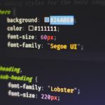CSS code