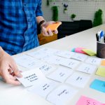 Moving a sticky note