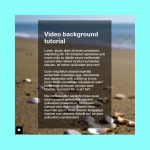 Full-screen video background tutorial feature image